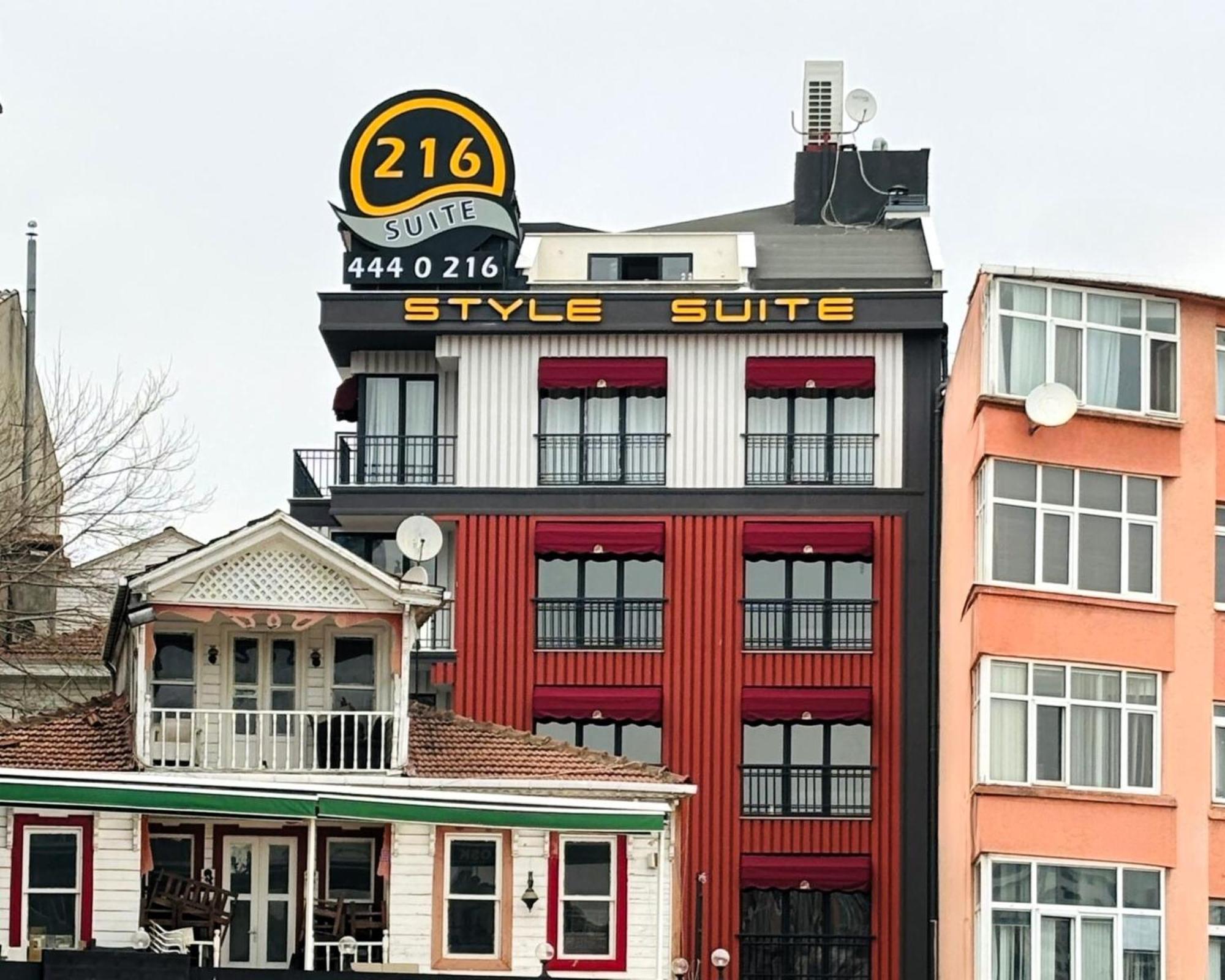 216 Style Suite 이스탄불 외부 사진